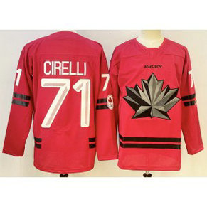 Team Canada 71 Cirelli Red New Men Jersey
