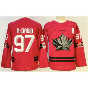 Team Canada 97 Connor McDavid Red New Men Jersey
