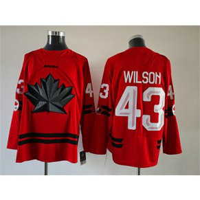 Team Canada Hockey 43 Tom Wilson Red New Men Jersey