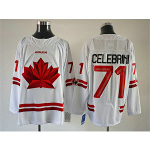 Team Canada Hockey 71 Anthony Cirelli White New Men Jersey
