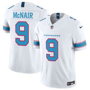 Tennessee Titans 9 Steve McNair White 2026 F.U.S.E. Vapor Limited Men Jersey