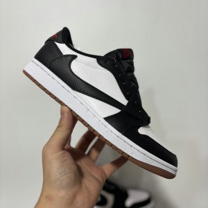 Travis Scott x Nike Air Jordan 1 Black Shoes