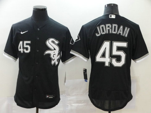White Sox 45 Michael Jordan Black 2020 Nike Flexbase Jersey White Sox 45 Michael Jordan Black 2020 Nike Flexbase Jersey