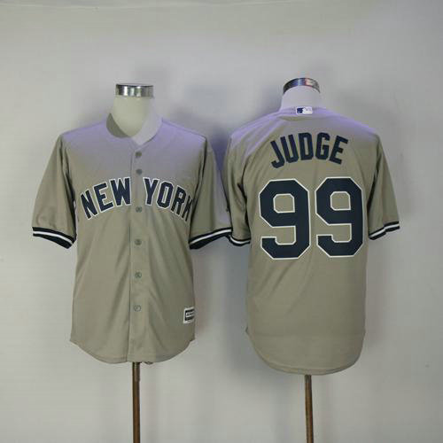 Yankees #99 Aaron Judge Grey New Cool Base Stitched MLB Jersey Yankees #99 Aaron Judge Grey New Cool Base Stitched MLB Jersey
