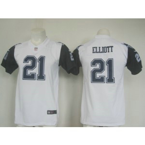 Youth Nike Cowboys 21 Ezekiel Elliott White 2016 Color Rush Jersey Youth Nike Cowboys 21 Ezekiel Elliott White 2016 Color Rush Jersey