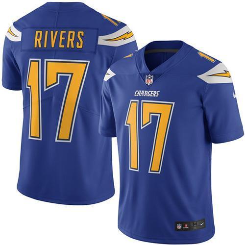 Men's San Diego Chargers #17 Philip Rivers Nike Color Rush Limited Jerseys Men's San Diego Chargers #17 Philip Rivers Nike Color Rush Limited Jerseys