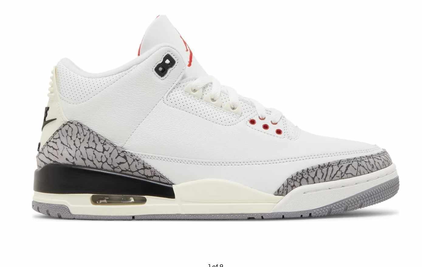 Air Jordan 3 black shoes